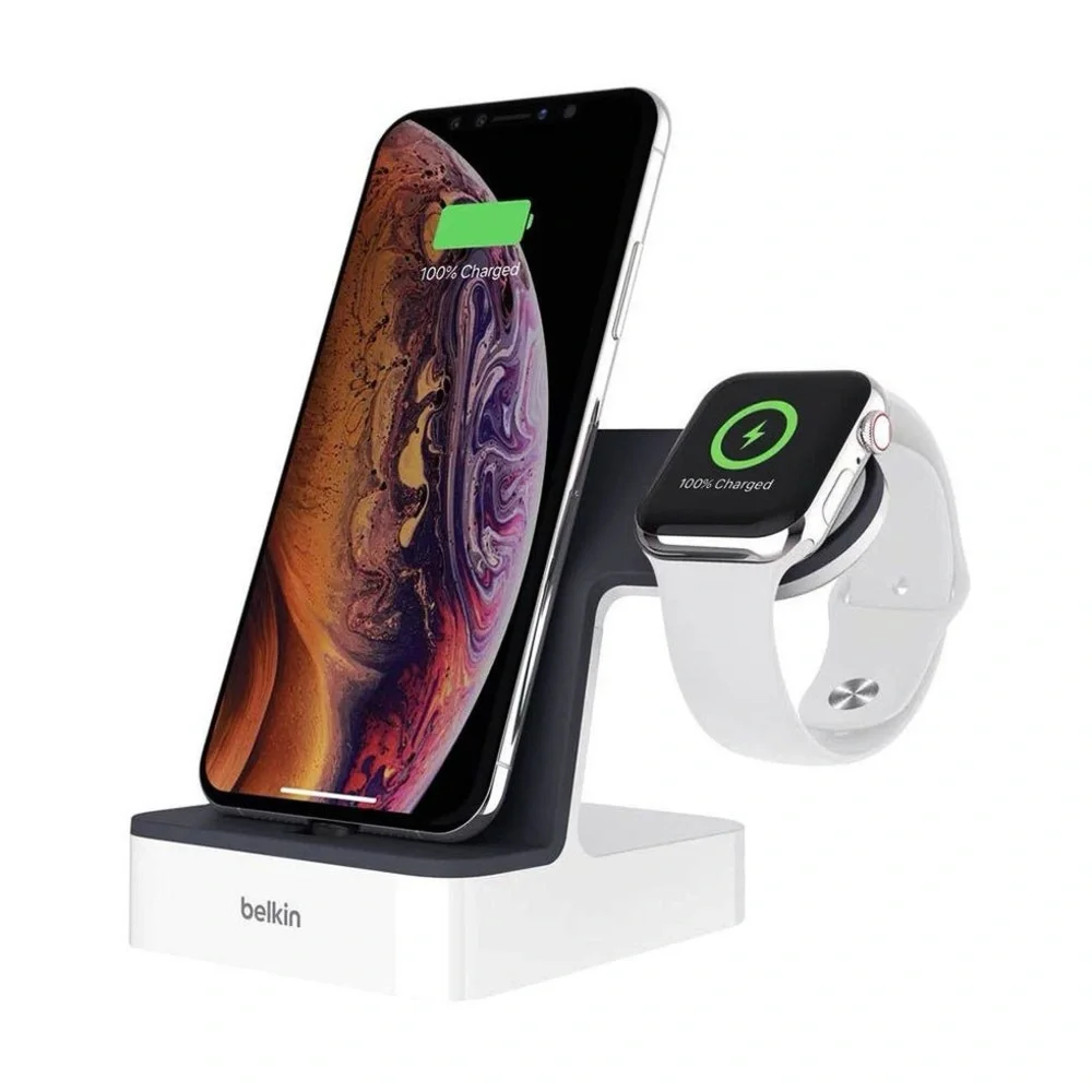Belkin PowerHouse Charge Dock for Apple Watch + iPhone F8J237V2🔥🔥🔥
